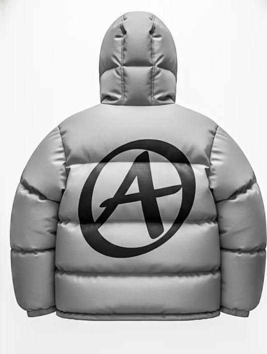 Arcatique black Puffer Jacket Signature Edition Achille paris